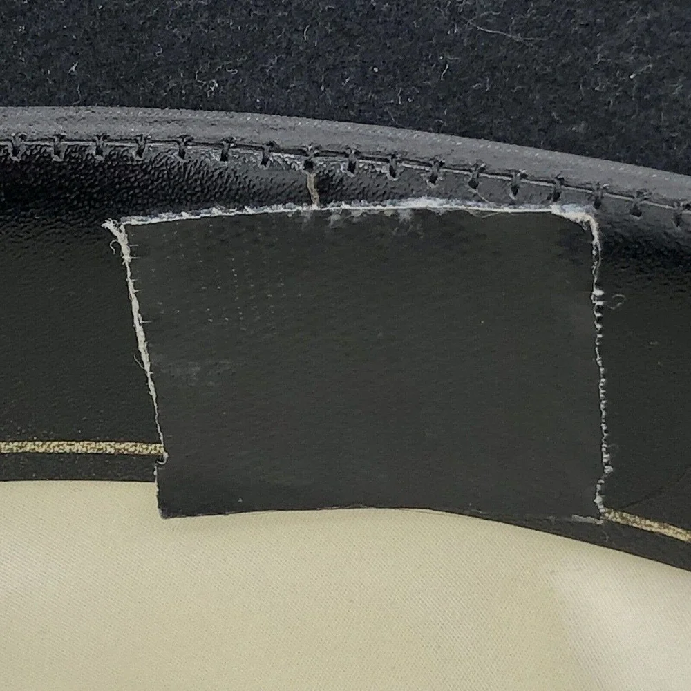 Resistol Bradford Western XX Premium Wool Size 7-1/2 Cowboy Hat black